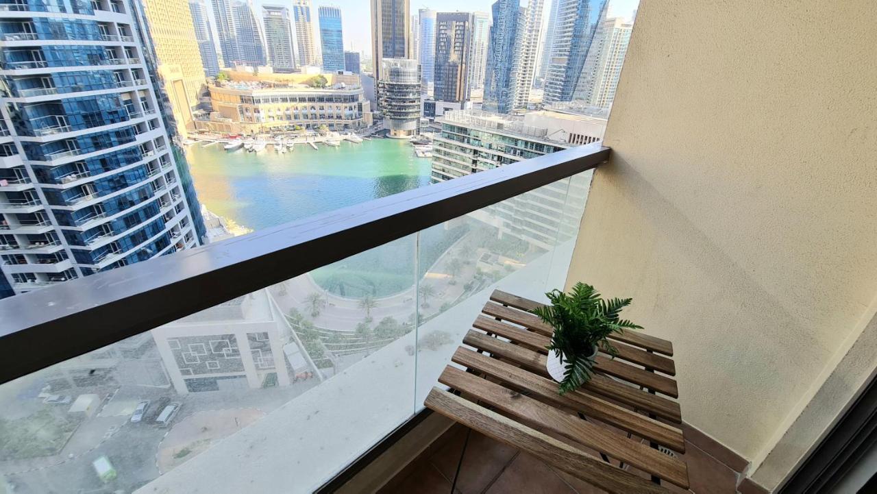 Marco Polo - Stunning Marina Views , High Floor, Close To Tram Dubai Dış mekan fotoğraf