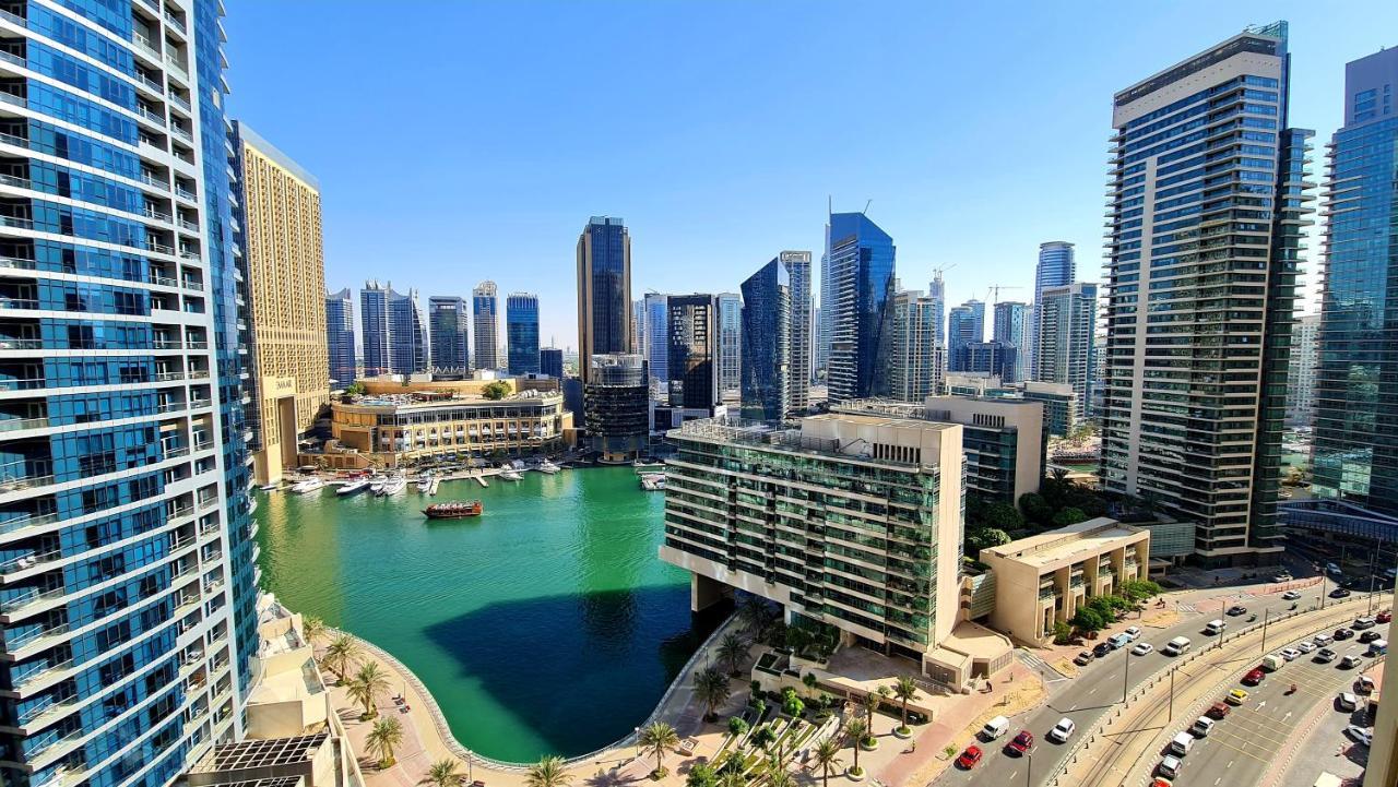 Marco Polo - Stunning Marina Views , High Floor, Close To Tram Dubai Dış mekan fotoğraf