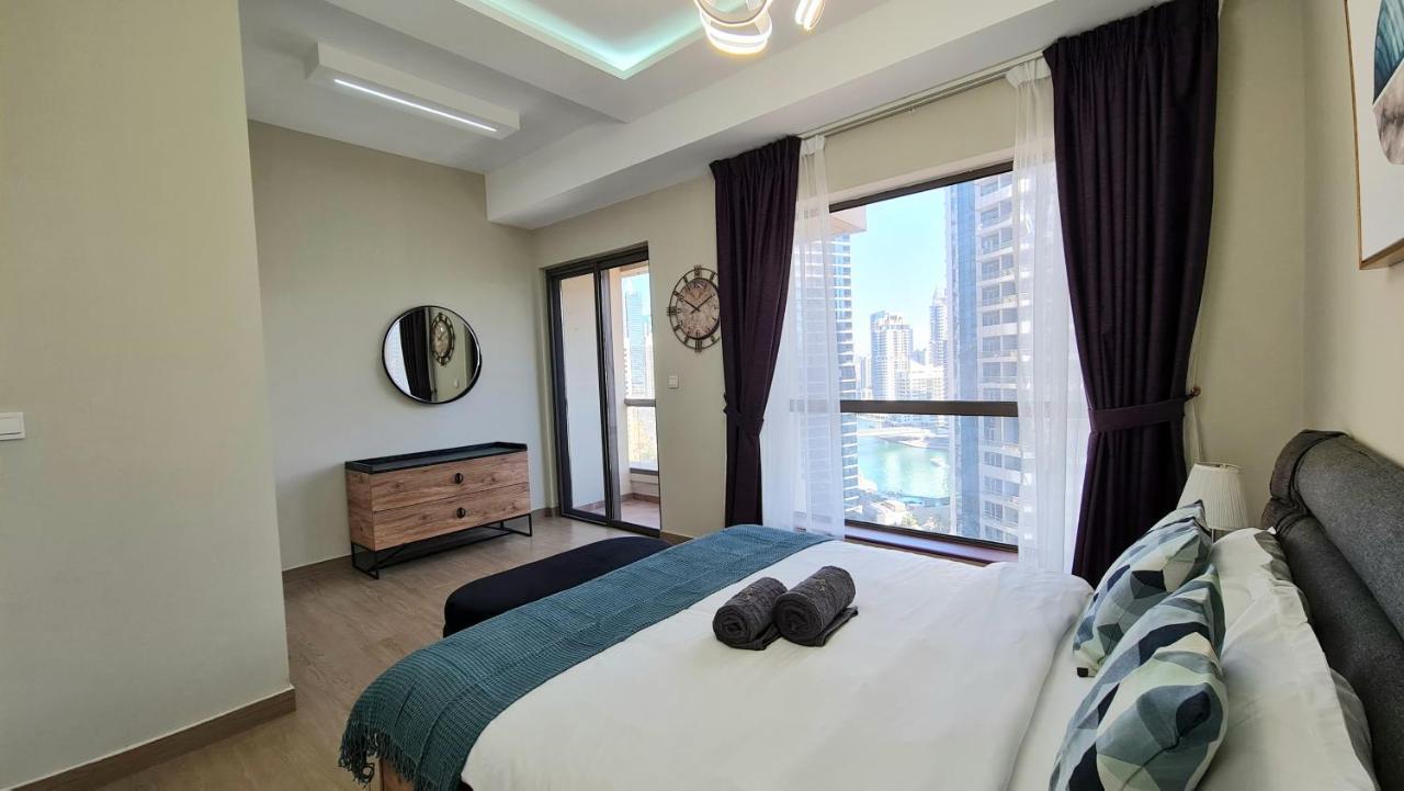 Marco Polo - Stunning Marina Views , High Floor, Close To Tram Dubai Dış mekan fotoğraf